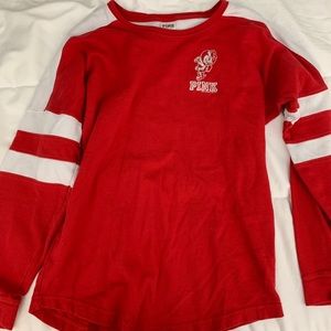 Pink Ohio State Crew Neck